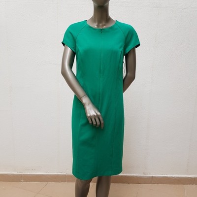 Farbenfrohes Kleid von Monton, 36R, grün. NEU!