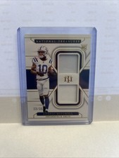 2024 National Treasures Adonai Mitchell Rookie Dual Materials RC Patch Gold #/35