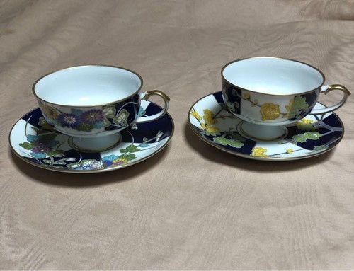 Koransha Palace Flower Cup Saucer 7 - Picture 10 of 11
