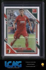 D8G 2025-26 Topps Chrome Bundesliga #4 Ismaël Gharbi White Refractor /30