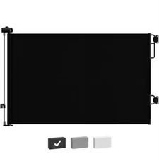 Retractable Baby Gates for Stairs Mom Choice Award Winner-55 Wide Mesh Dog