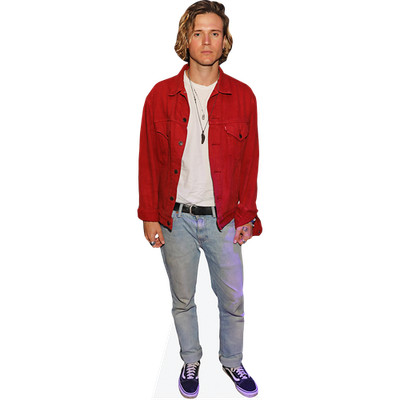 Dougie Poynter (rote Jacke) Mini Size Cutout