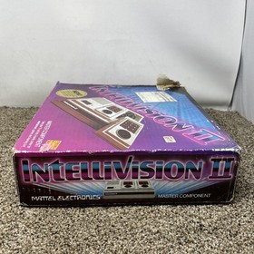 Mattel Intellivision II Console Complete in Box Controllers Cables Tested