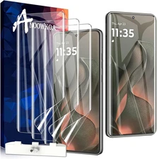 3 Pack for Motorola Moto Edge 2025 Screen Protector.Soft TPU Film（Not Glass） wit