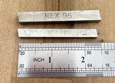 Machinist Tool Lot of 2 REX Crucible 95 HSS Lathe Tool Bits