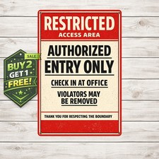 No Trespassing Are You Bulletproof or Just Stupid Metal Tin Sign