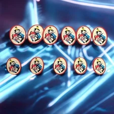 Set of 11 VTG 1994 Warner Bros Bakery Craft ANIMANIACS Plastic Cupcake Toppers