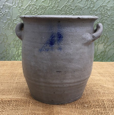 ANCIEN POT GRES D'ALSACE Betschdorf ANSES POT A GRAISSE déco-18 cms