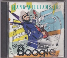 HANK WILLIAMS JR BORN TO BOOGIE CD COMPACT DISC TESTED