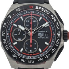 TAG HEUER Formula 1 caliber 16 chronograph CBZ2082.FT8096 Titanium / rubber ...
