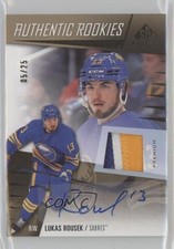 2023-24 SP Game Used Premium Materials Jersey 5/25 Lukas Rousek #246 Auto 00em
