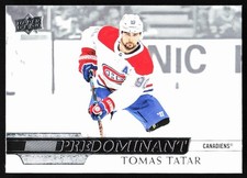 2020-21 Upper Deck Predominant Tomas Tatar Montreal Canadiens #PR-11