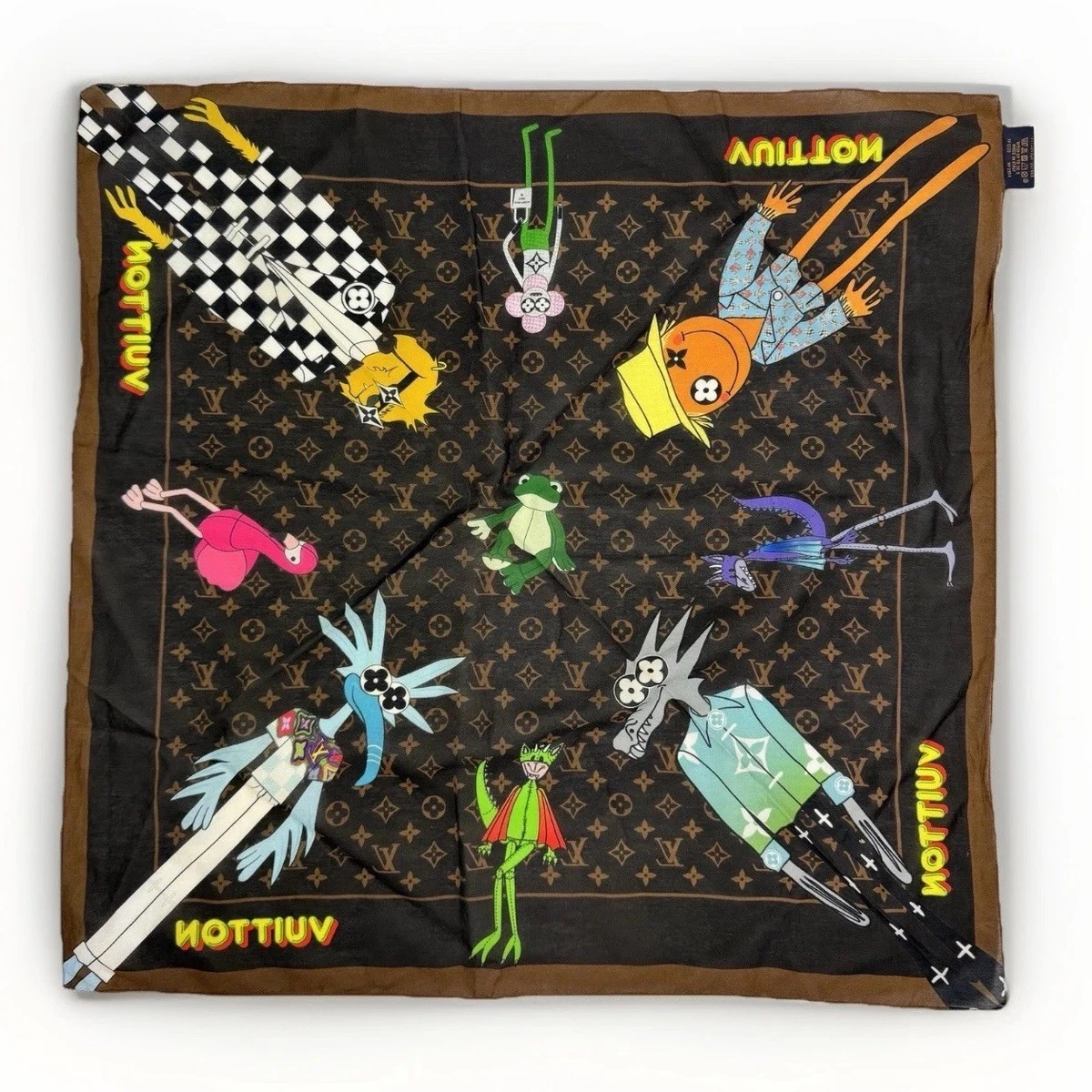 LOUIS VUITTON バンダナ/スカーフヴァージルxNIGOコラボ Louis Vuitton Bandana Scarves for Men for sale - eBay