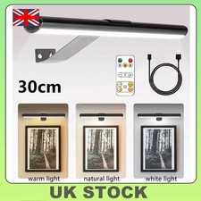 Remote Control Tri-color Dimmable Picture Light Rechargeable Art Display Light