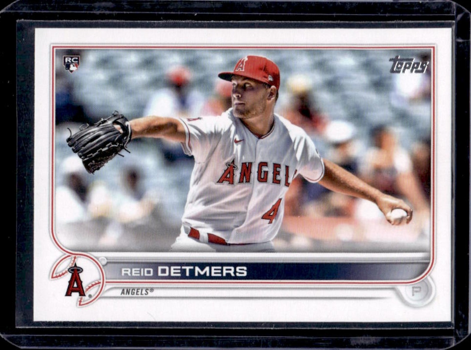 2022 Topps Reid Detmers RC Rookie #201 Angels