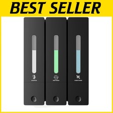 Wall-Mounted Shampoo  Conditioner Dispenser - No-Drill, 1200ML Capacity