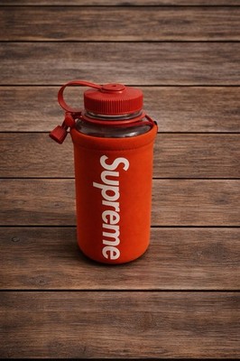 Supreme x Nalgene Trinkflasche Rot Klar 32oz Hydration 