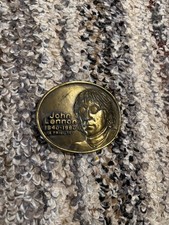 The Beatles John Lennon Vintage Tribute Belt Buckle
