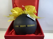 Chef Curtis Stone Swarovski HSN Collectible Ornament Ball