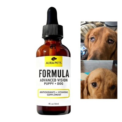 Advanced Vision Formula for Dogs AuraPets Support Vision Eye Care Formula Daily