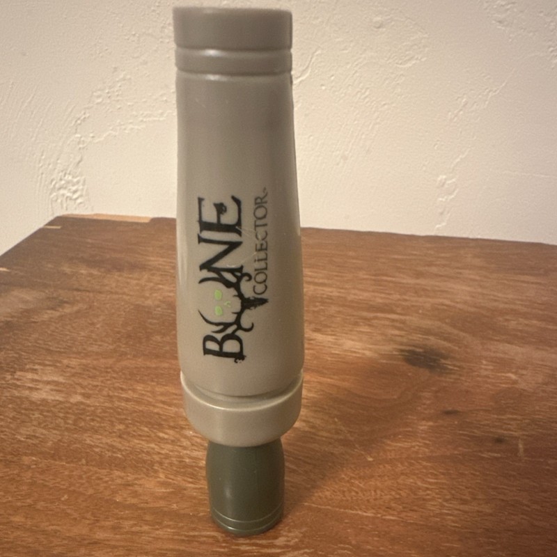 Bone Collector Deer Mouth Call Gray/Green Plastic Hunting Game Call