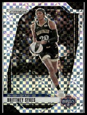 2024 Panini Prizm WNBA #80 Brittney Sykes Checkerboard Prizms