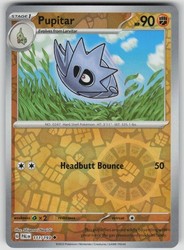 Pupitar 111/193 Reverse Holo Paldea Evolved Uncommon