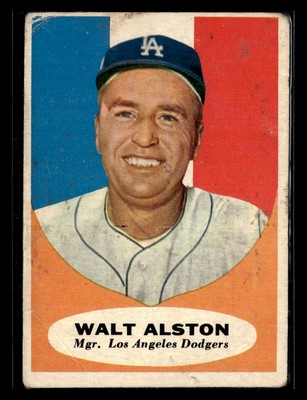 1961 Topps #136 Walt Alston