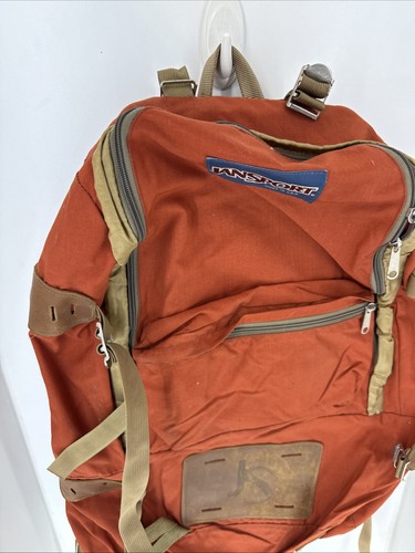 Vintage Jansport Wandertasche Outdoor 80er Jahre RAR orange - Bild 2 von 5