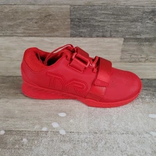 TYR L-1 Lifter Shoes Mens 9 / Womens 10.5 Weightlifting Athletic Red Sneakers