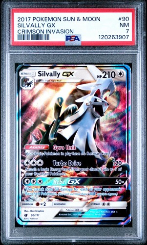 Silvally-GX graded PSA 7 for sale on eBay