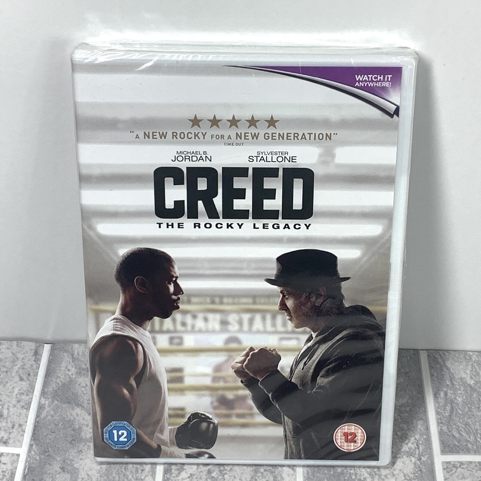 Creed The Rocky Legacy DVD Sylvester Stallone Michael B. Jordan Sealed Free P&P