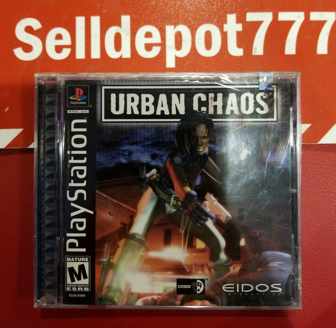 Urban Chaos (Sony PlayStation 1, 2000) Brand New