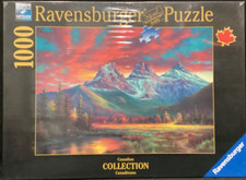 Ravensburger 1000pc Canadian Col. Alberta's Three Sisters 2016 jigsaw puzzle NIB