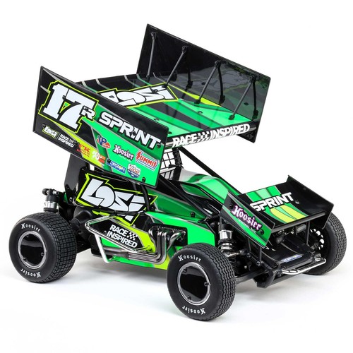 Losi LOS-1387T2 1/10 22S Sprint 2WD Brushless RTR, Green - Picture 10 of 12