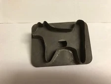 Early Handmade Standing Dog Cutout Tin Cookie Cutter ~PR653