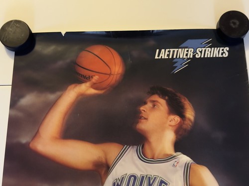 Minnesota Timberwolves NBA SGA Poster lot of 3 Christian Laettner 2011-12 team - Picture 14 of 19