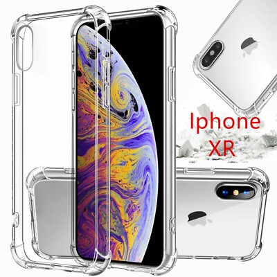 CLEAR Phone Case For Apple iPhone X XR XS Max 10 Shockproof Protective Cover