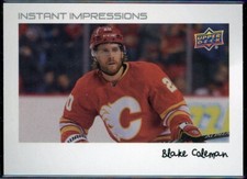 2022-23 Upper Deck Series 2 Hockey - Instant Impressions #PZ-30 Blake Coleman