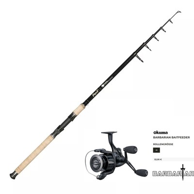 Pro-T Global Tele 90 Allround 3,00m + OKUMA BARBARIAN BAITFEEDER BN-40