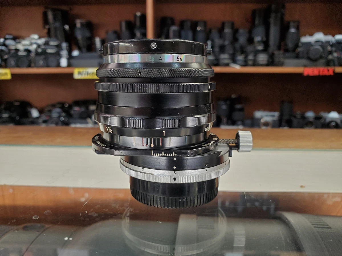 RARE - Nikon PC-Nikkor 35mm f/3.5 - Early Series Shift-Film Lens -Cond. 8/10