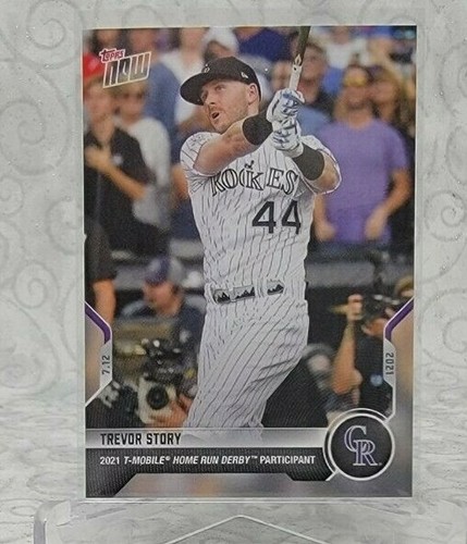2021 Topps Now 501 Trevor Story
