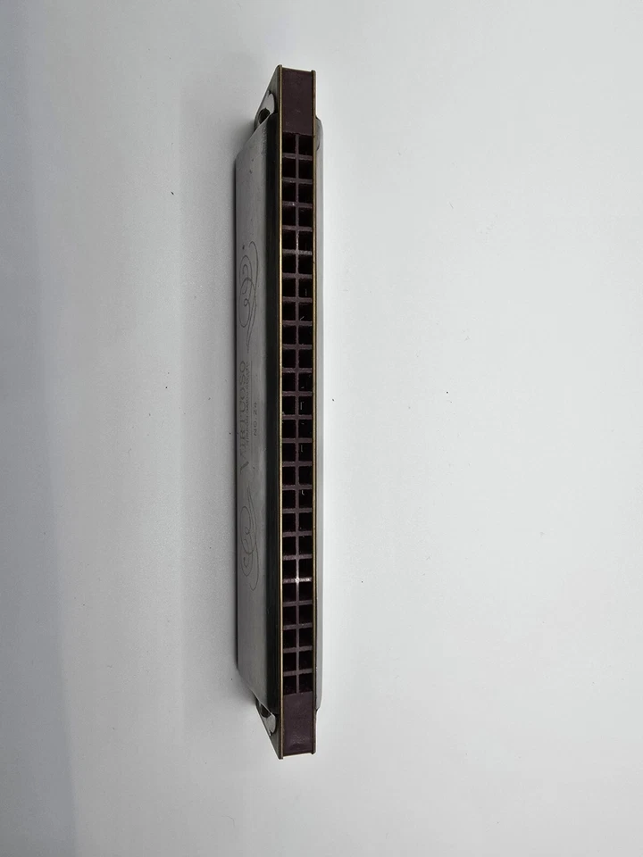 "Armónica vintage Yamaha Virtuoso número 24 Nippon Gakki 7""" Foto 4 de 4