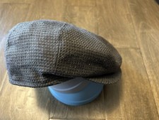 Vintage Newsboy Cabbie Hat Tweed Size L – Arte Della Lana - Italy