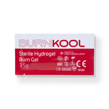 BurnKool Sterile Hydrogel Burn Gel  - Ideal for Scalds & Sunburn - First Aid