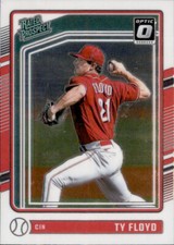 Ty Floyd Cincinnati Reds RATED PROSPECT - 2024 Donruss Optic Baseball #111