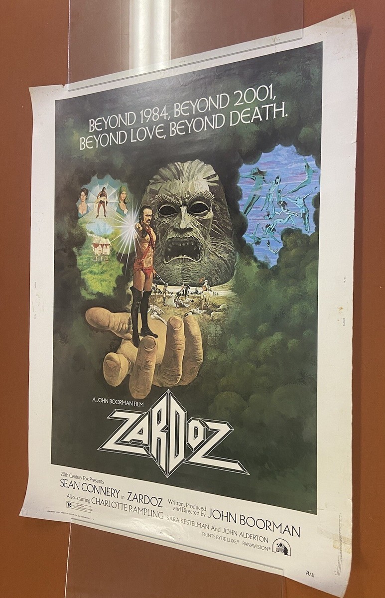 Zardoz Poster Zardoz Movie Poster Print 27 X 40 Amazon Au