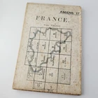 WW1 MAP - 1916 - SOMME - AMIENS 17- WWI FRANCE BRITISH ARMY TRENCH MILITARY