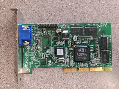 VisionTek Video Card NV996.0 REV D Vintage Card