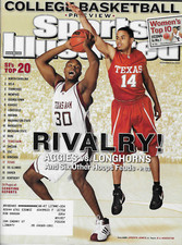 Sports Illustrated Nov 19, 2007 Joeseph Jones Texas A & M vs DJ Augustin Texas